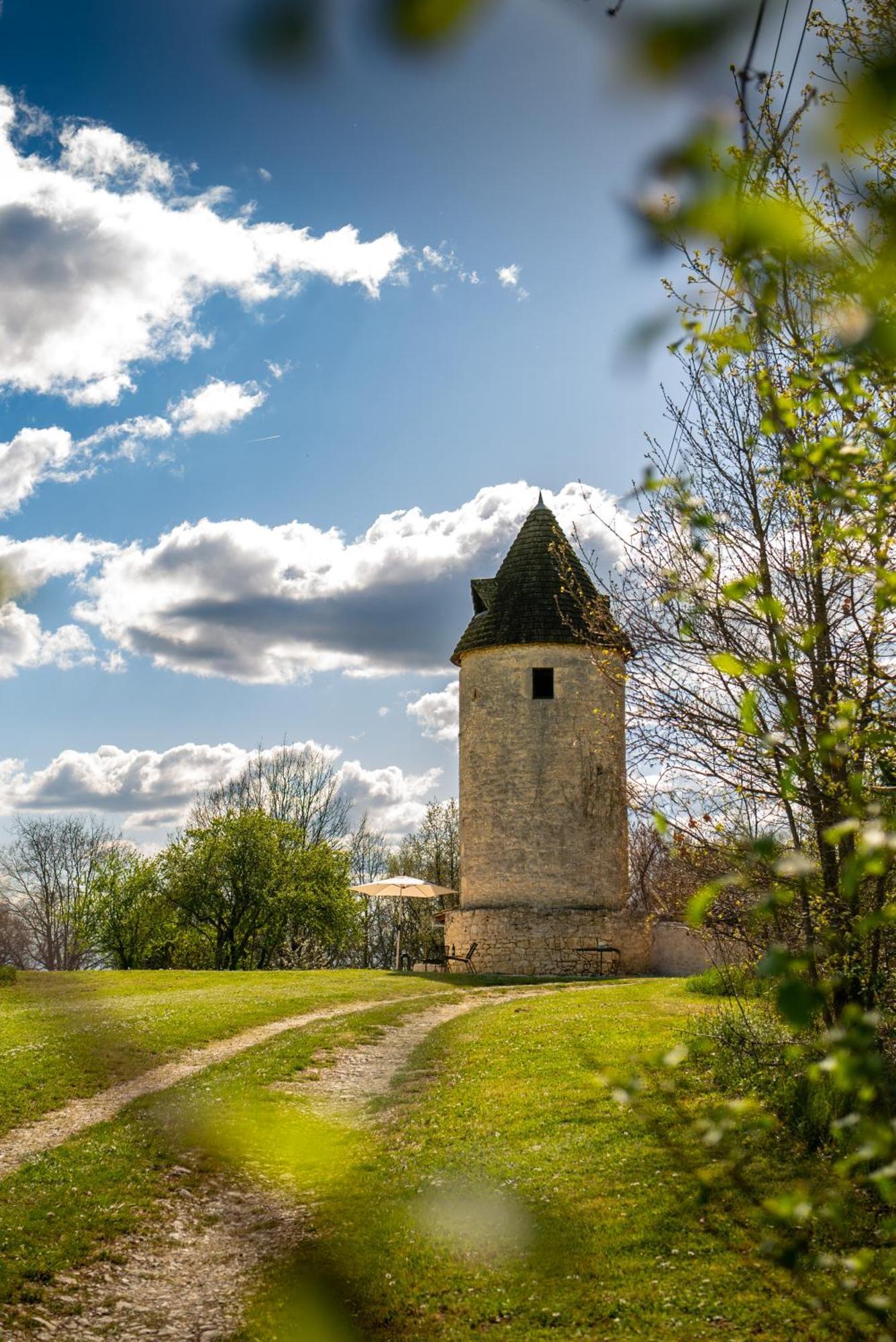 Enchanting Windmill Retreat Loubes-Bernac Екстериор снимка